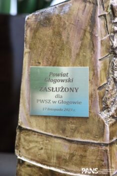 Powiat Głogowski Zasłużony dla PWSZ w Głogowie