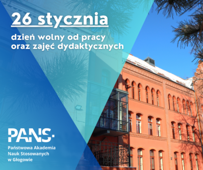 dzień wolny od pracy oraz zajęć dydaktycznych