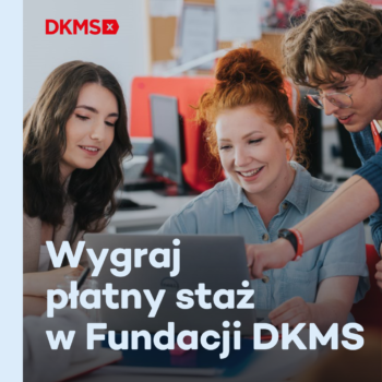 Zostań Studenckim Liderem i wygraj staż w fundacji DKMS