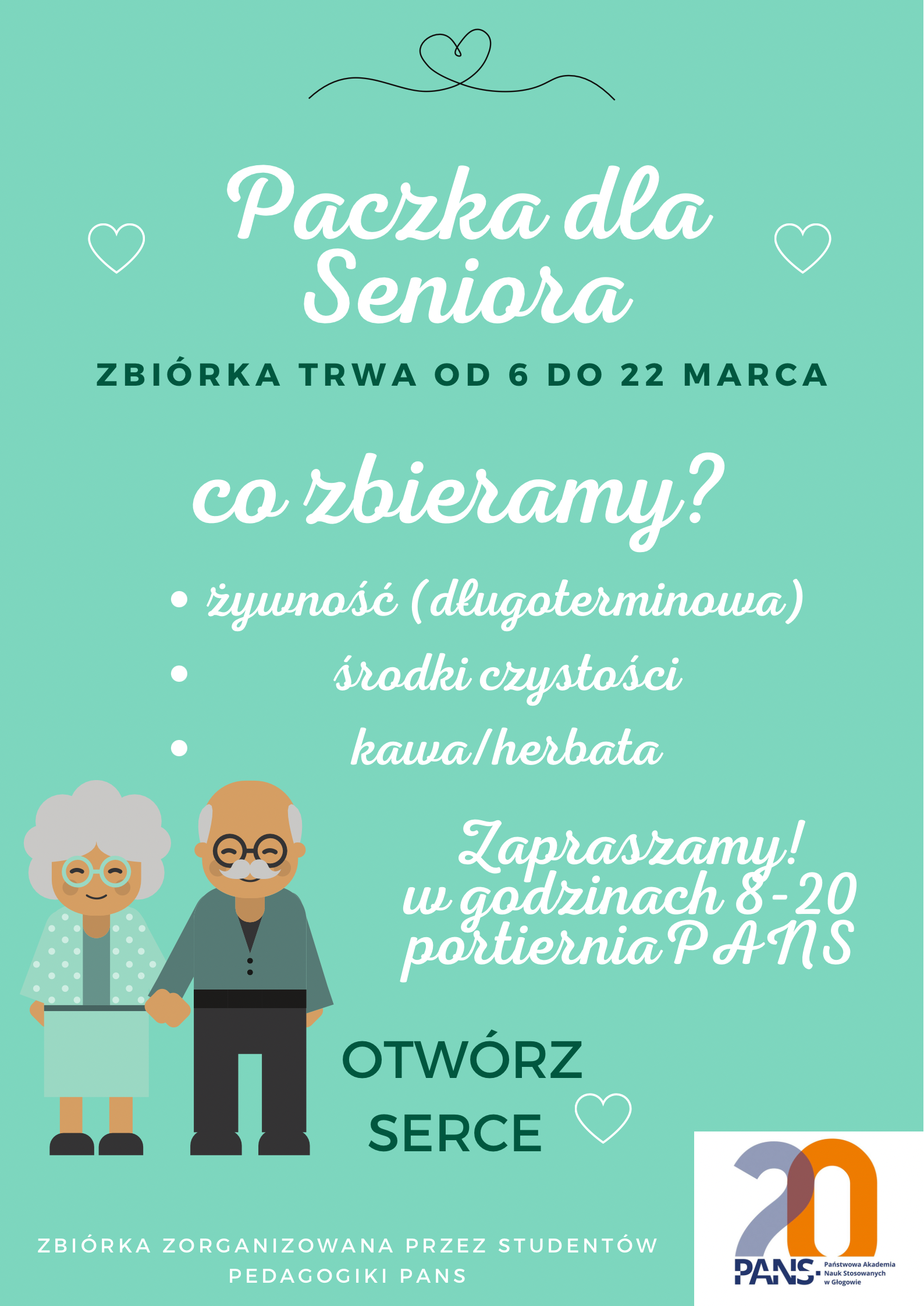 Paczka dla Seniora (plakat)